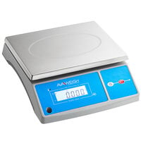 AvaWeigh PC10OS 10 lb. Digital Portion Control Scale with an Oversized Platform