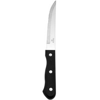 Delco Longhorn by 1880 Hospitality B770KSSN 8 1/2" Stainless Steel Steak Knife with Nylon Handle - 12/Case