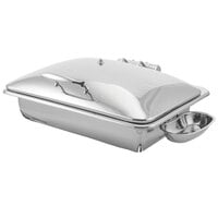 Walco WLWI9UMT Idol 8 Qt. Rectangle Stainless Steel Chafer with Body and Metal Lid