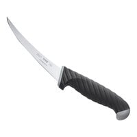 Schraf 5" Curved Flexible Boning Knife with TPRgrip Handle