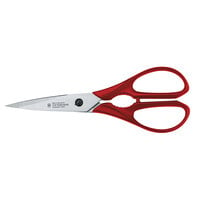 Victorinox 7.6363-X2 4" Stainless Steel All-Purpose Kitchen Shears with Polypropylene Red Handles