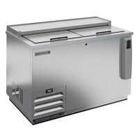 Beverage-Air DW49HC-S-02 50" Stainless Steel Deep Well Bottle Cooler with Stainless Steel Interior
