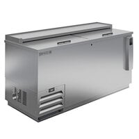 Beverage-Air DW64HC-S-02 64" Stainless Steel Deep Well Bottle Cooler with Stainless Steel Interior