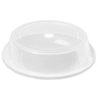 GET CO-103-CL Round Clear Polypropylene Plate Cover for 10 3/4" to 11 13/16" Plates - 12/Case