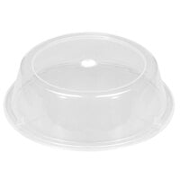 GET CO-93-CL Round Clear Polypropylene Plate Cover for 9 11/16" to 10 7/16" Plates - 12/Case