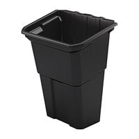 Suncast BIN17222 8 Gallon Black Waste Bin for Utility Carts - 2/Pack