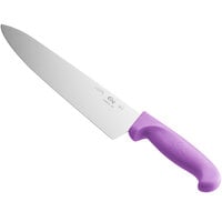 Choice 10" Chef Knife with Purple Allergen-Free Handle