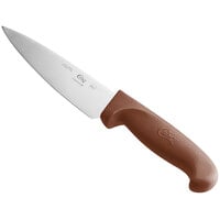 Choice 6" Chef Knife with Brown Handle