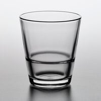 Pasabahce Grande 9 oz. Stackable Fully Tempered Rocks / Old Fashioned Glass - 24/Case