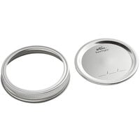 Kerr 87ZFP Wide Mouth Lids and Bands for Canning Jars - 12/Pack