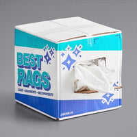 Monarch Brands Multi-Purpose White Terry Cloth Rags in Bulk - 5 lb.