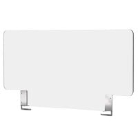 Rosseto TD006 Avant Guarde 42 13/16" x 20" Tabletop Divider with Extension and Brackets