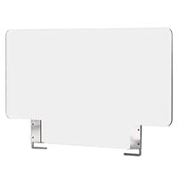 Rosseto TD005 Avant Guarde 36 13/16" x 20" Tabletop Divider with Extension and Brackets