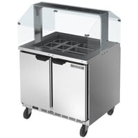 Beverage-Air SPE36HC-S 36" Stainless Steel Refrigerated Salad Bar / Cold Food Table
