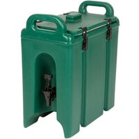Cambro 250LCD519 Camtainers 2.5 Gallon Kentucky Green Insulated Beverage Dispenser