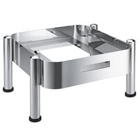 Hepp by BauscherHepp 57.0012.6040 Excellent 17 1/4" x 15 3/4" Square Stainless Steel Induction Plus Buffet Stand for 2/3 Size Chafers
