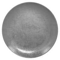 RAK Porcelain SHNNPR18 Shale 7 1/8" Grey Porcelain Flat Coupe Plate - 24/Case