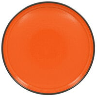 RAK Porcelain FRNODP27OR Fire 10 5/8" Orange Deep Porcelain Plate - 6/Case