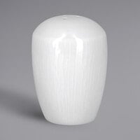RAK Porcelain SOPCLSS01 Soul Bright White Embossed Porcelain Salt Shaker - 6/Case