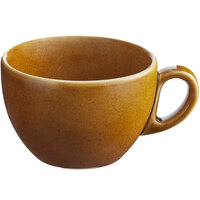 RAK Porcelain GN116C23CA Genesis Glossy 7.8 oz. Caramel Porcelain Coffee Cup - 12/Case