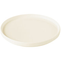 RAK Porcelain NOLD23 Nordic 9 1/16" Warm White Round Rimless Porcelain Plate / Lid - 6/Case