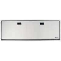 Foundations 100SSE-R Recessed Mount Extended Length Stainless Steel Adult / Child Special Needs Changing Station / Table