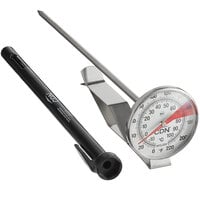 CDN IRTL220 ProAccurate Insta-Read 7" Hot Beverage and Frothing Thermometer - 0 to 220 Degrees Fahrenheit