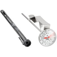 CDN IRB220-F-6.5 ProAccurate Insta-Read 6 1/2" Hot Beverage and Frothing Thermometer - 0 to 220 Degrees Fahrenheit