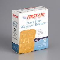Medique 65550 Super Strip Waterseal Bandages - 50/Box