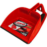 Libman 2125 12" Red Step-On Dust Pan - 4/Pack
