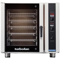 Moffat E35D6-26-P Turbofan Single Deck Full Size Electric Digital Convection Oven with Steam Injection - 208V, 1 Phase, 11.2 kW