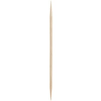 Choice 2 1/2" Unwrapped Round Wooden Toothpicks - 1000/Box