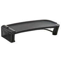 Cambro CVC75DC6110 6" Black Polyethylene Merchandising Display Shelf for Vending Carts