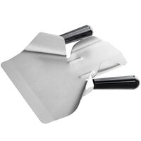 Choice 9" x 8" Stainless Steel Dual Handle French Fry Scoop