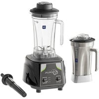 AvaMix BX2000TS 3 1/2 hp Commercial Blender with Toggle Control, 64 oz. Stainless Steel Jar, and 64 oz. Tritan™ Plastic Jar - 120V