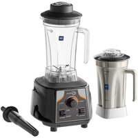AvaMix BX2000VS 3 1/2 hp Commercial Blender with Toggle Control, Variable Speed, 64 oz. Stainless Steel Jar, and 64 oz. Tritan™ Plastic Jar - 120V