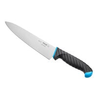 Schraf 8 inch Chef Knife with Blue TPRgrip Handle