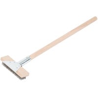 Thunder Group 27" Single Head Broiler / Grill Cleaning Brush