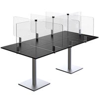 Rosseto TDK004 Avant Guarde Acrylic Table Divider Kit for 30" x 72" Tables