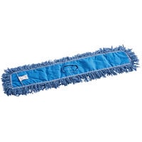Rubbermaid FGJ35500BL00 36" Blue Twisted Loop Synthetic Dust Mop