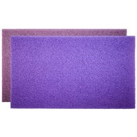 Square Scrub SS P1428PD 27 3/4" 3M Scotch-Brite Purple Diamond Floor Pad