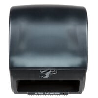 Response DISP 235 Black Hands-Free Paper Roll Towel Dispenser with Motion Sensor