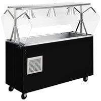 Vollrath R38717 2-Series 60" Affordable Portable Refrigerated Cold Food Station with Open Storage - 120V