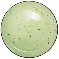International Tableware RT-5-LI Rotana 5 1/2" Lime Coupe Porcelain Plate - 36/Case