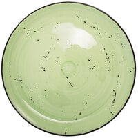 International Tableware RT-16-LI Rotana 10 1/2" Lime Coupe Porcelain Plate - 12/Case