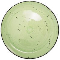 International Tableware RT-7-LI Rotana 7" Lime Coupe Porcelain Plate - 36/Case