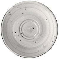 International Tableware RT-2-ST Rotana 6 1/2" Stone Porcelain Saucer - 36/Case