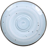 International Tableware RT-2-IC Rotana 6 1/2" Iceburg Porcelain Saucer - 36/Case