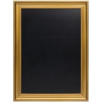 American Metalcraft WBCG85 24 3/4" x 31 3/8" Gold Framed Wall Board