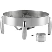 Acopa Manchester 6 Qt. Round Chafer Stand with Fuel Holder